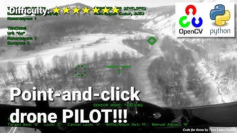 Low-cost visual waypoint for drones | AI Computer Vision Target Tracking Tech for Autonomous Drone