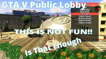GTA 5 Mod Menu Trolling - Can You Get This Off My Head!!