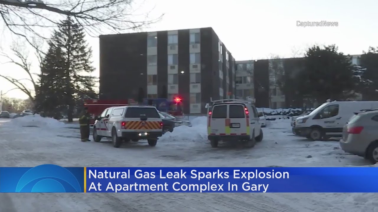 Natural Gas Leak Sparks Explosion At Apartment Complex In Gary - YouTube