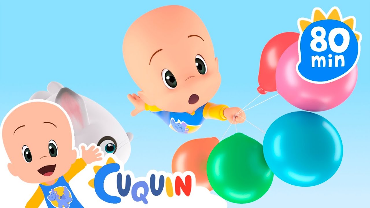 Learn colors with Cuquin's magic balloons | Children Songs and Educational Videos | Cocotoons