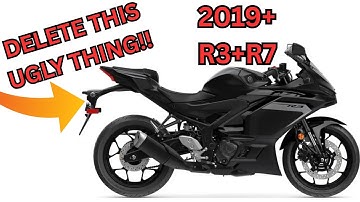 HOW TO: FENDER ELIMINATOR KIT 2019+ YAMAHA R3+R7