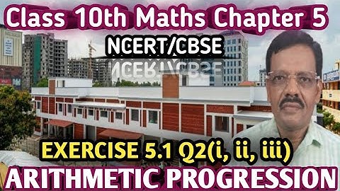 Class 10th Maths Chapter 5 | Exercise 5.1 Q2 | Arithmetic Progression | NCERT