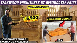 Furniture in Affordable Price (SOFA & COT) | Wooden Furniture Manufacturer in Chennai | MK Reacts