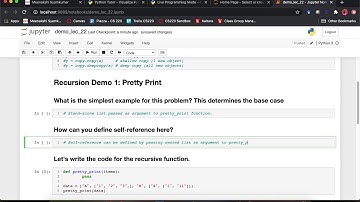 [CS 220 / CS319 Spring 2021] LEC 22 Video 3: Recursion demo