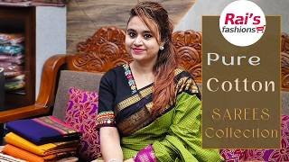 Exclusive Pure Cotton Sarees Collection (14tso)