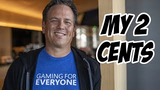 Xbox's Business Plan & Phil Spencer's Statements - My 2 Cents