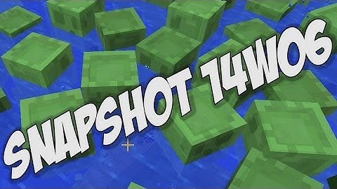 Minecraft 1.8: Snapshot 14w06 - Notch Apple Achievement, NEW Mob A.I.& Better Spectator Mode