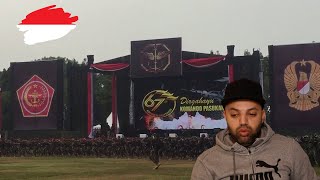 Yel-yel Komando Hantu Rimba Raja Hutan | Hut ke 67 KOPASSUS Reaction | TNI Indonesia Reaction