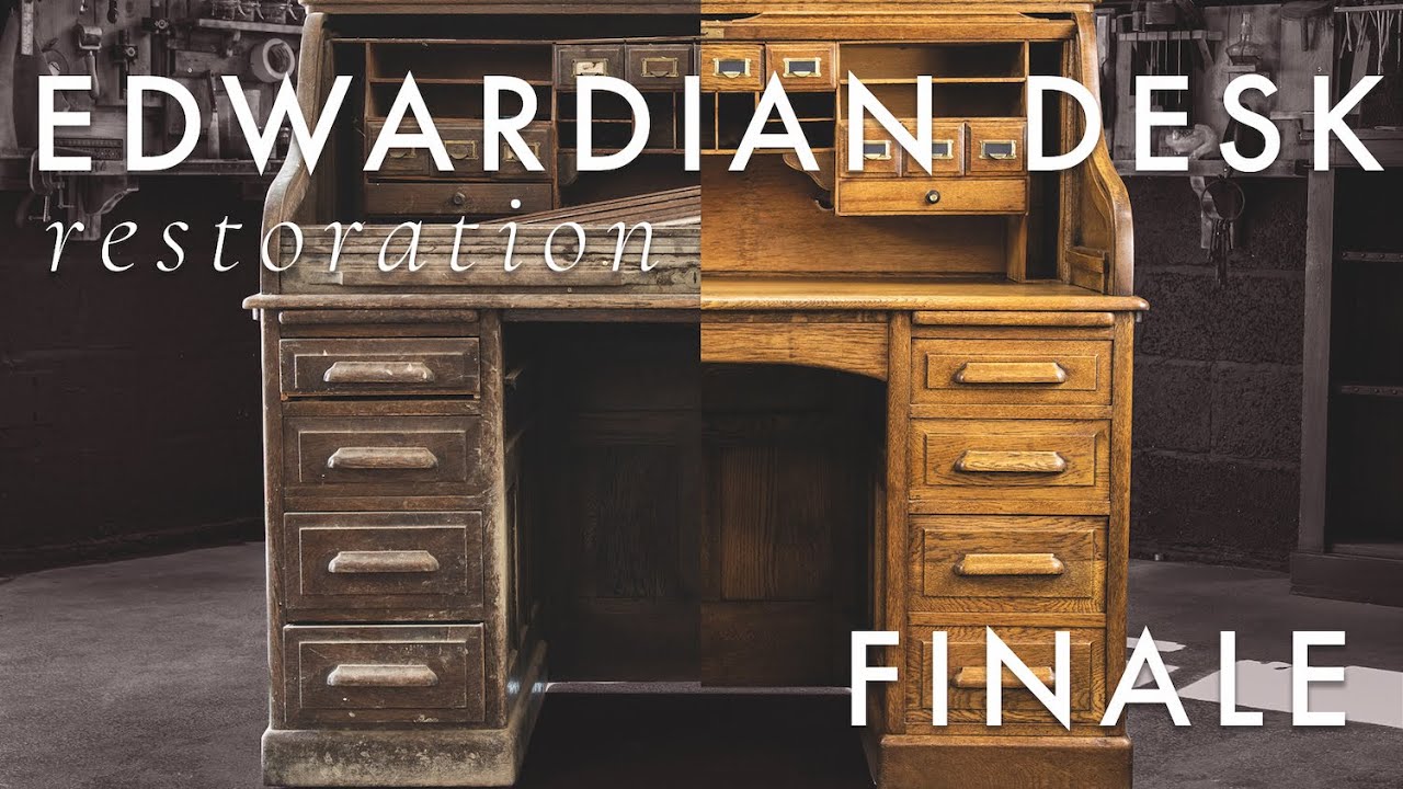 Download Antique Edwardian Desk Restoration EP. 3 (Completion)