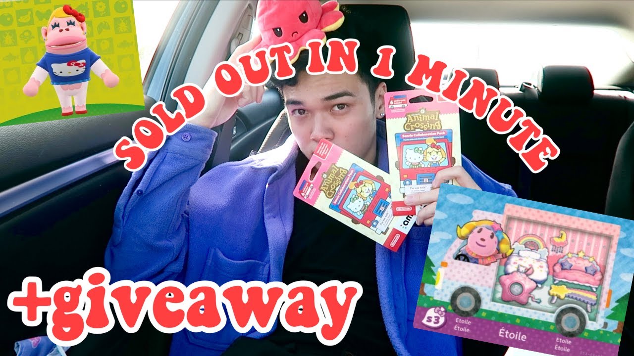 horrible experience buying sanrio animal crossing amiibo packs at