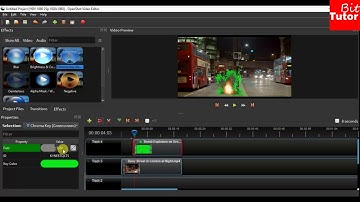 How to Create Green Screen Effect in OpenShot
