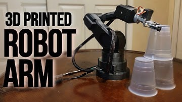 3D Printed Robot Arm (Arduino)