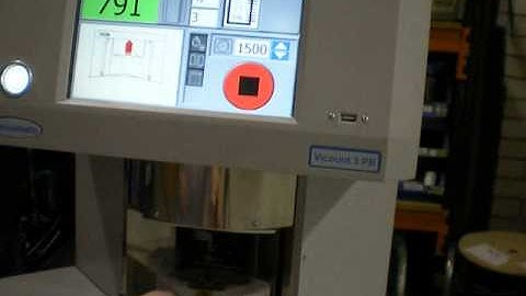 Paper counting machine - Vacuumatic Vicount 3 - Counting of thin Labels