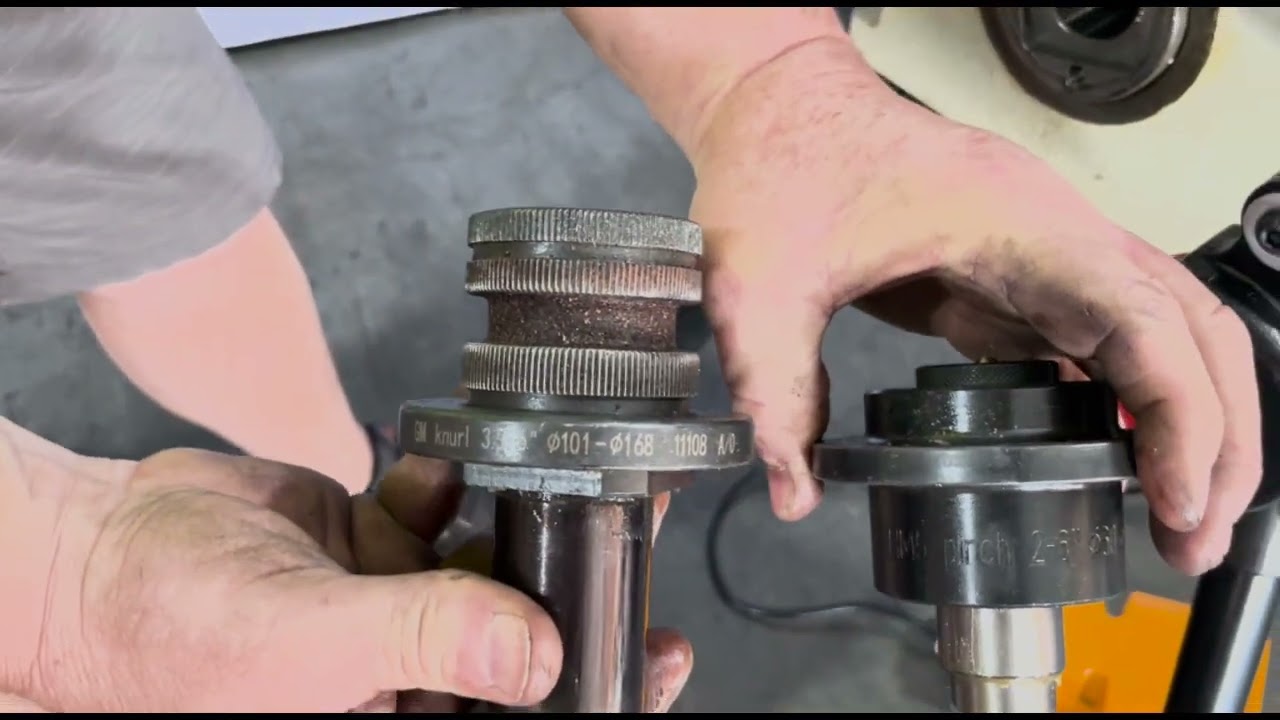 ARGCO RGEH 840 Hydraulic Roll Grooving Machine for 1