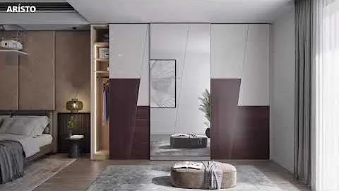 Nova Sliding Wardrobes #Aristo India