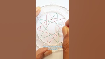 Learn Design with Spirograph Easily Part 1 #art #diy #drawing #spirography #mandala #satisfying