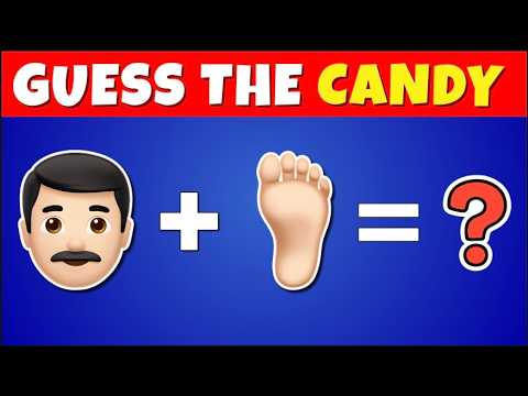 Can You Guess the Candy by Emoji?” 🍬✨  Emoji Quiz 🧠