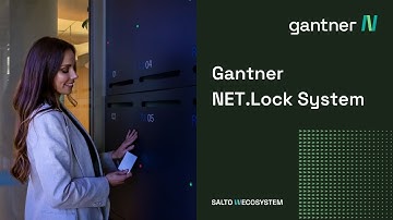 Gantner NET.Lock System - The most innovative networked locker system
