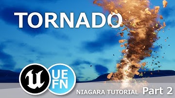 UE5 / UEFN: Create a Tornado from Scratch with Niagara (Ribbon, Sprites, Meshes) - Part 2
