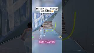 Das ist die BESTE TRAININGS Map in FORTNITE 😈 #fortnite #shorts