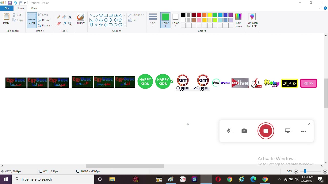 Eutelsat 7 West A New Frequency - 18346 H
