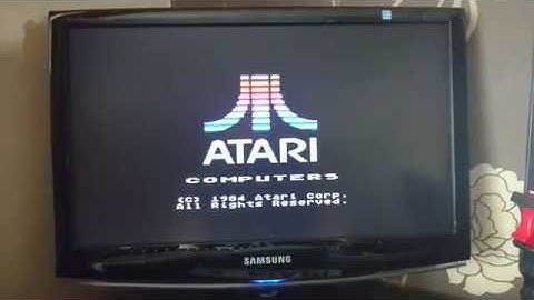 Atari xl/xe, robot and ship demo