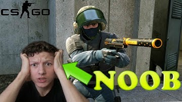 NOOB PLAYS CSGO FOR FIRST TIME!