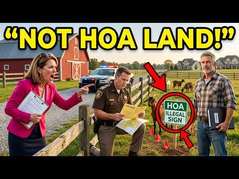 HOA Karen Said My Goats Violated Bylaws — Didn’t Know My Land Was Never In Her HOA