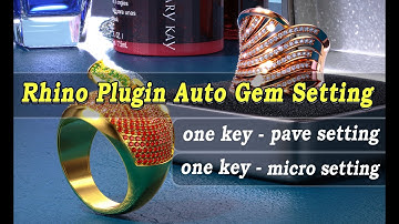 How to automate diamond setting with Rhinoceros plugin - JFR