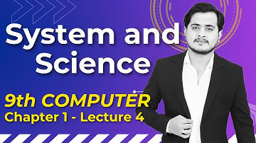 System and Science | 9th computer - chapter 1