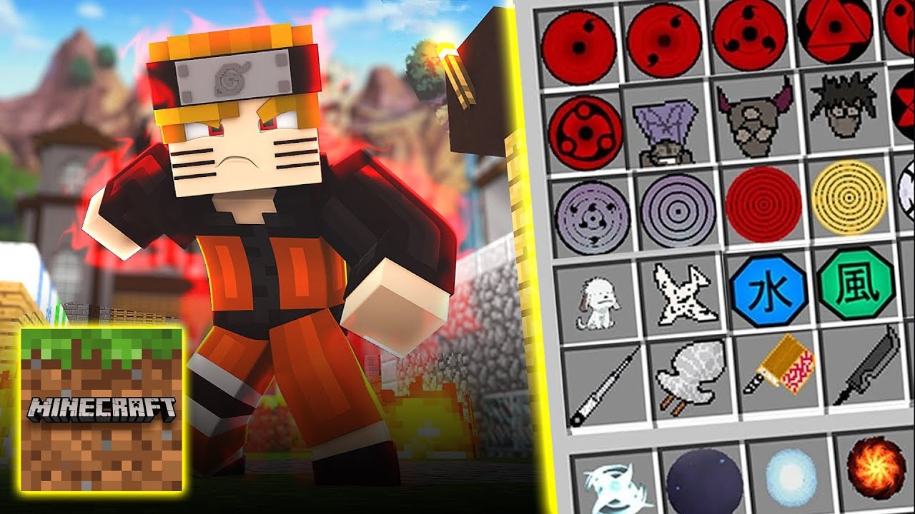 710 Collections Mod Apk Minecraft Naruto  Free