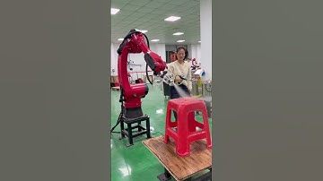 robot #WeldingRobot #robot #robotfactory#Programming-free spraying robot#Six-axis robot