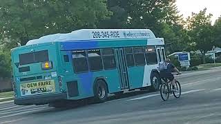 Boise valley ride Gillig low floor city bus # 711