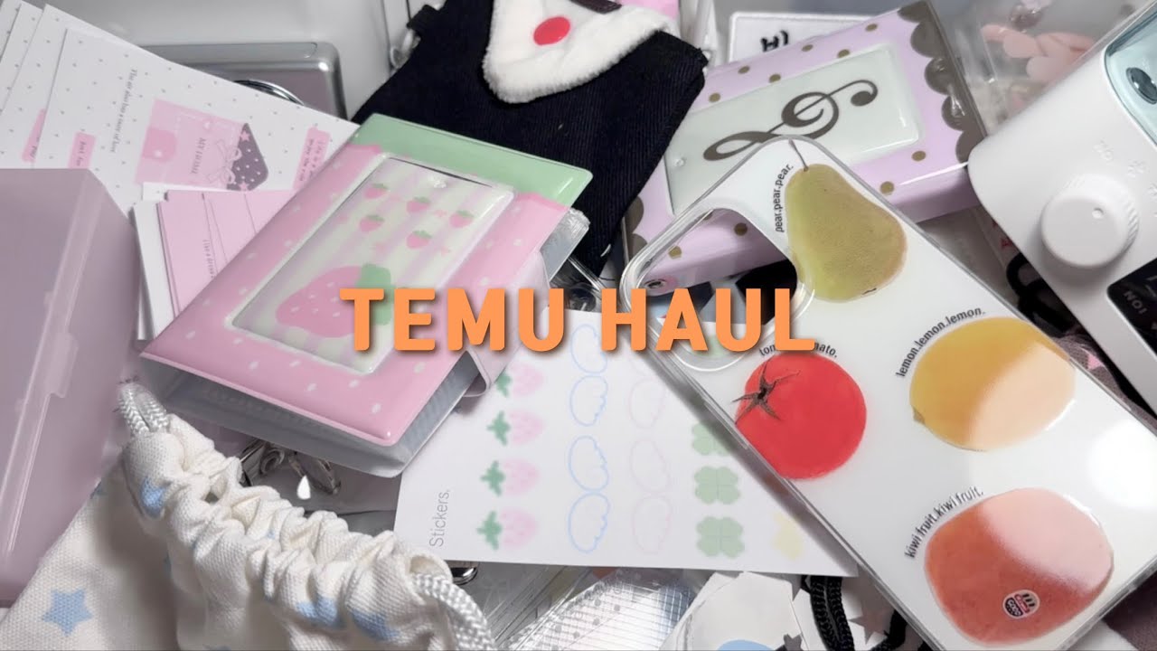 20만원 어치 귀여운 테무깡 ⸜( ^ ᵕ ^ )⸝♡ #테무깡 