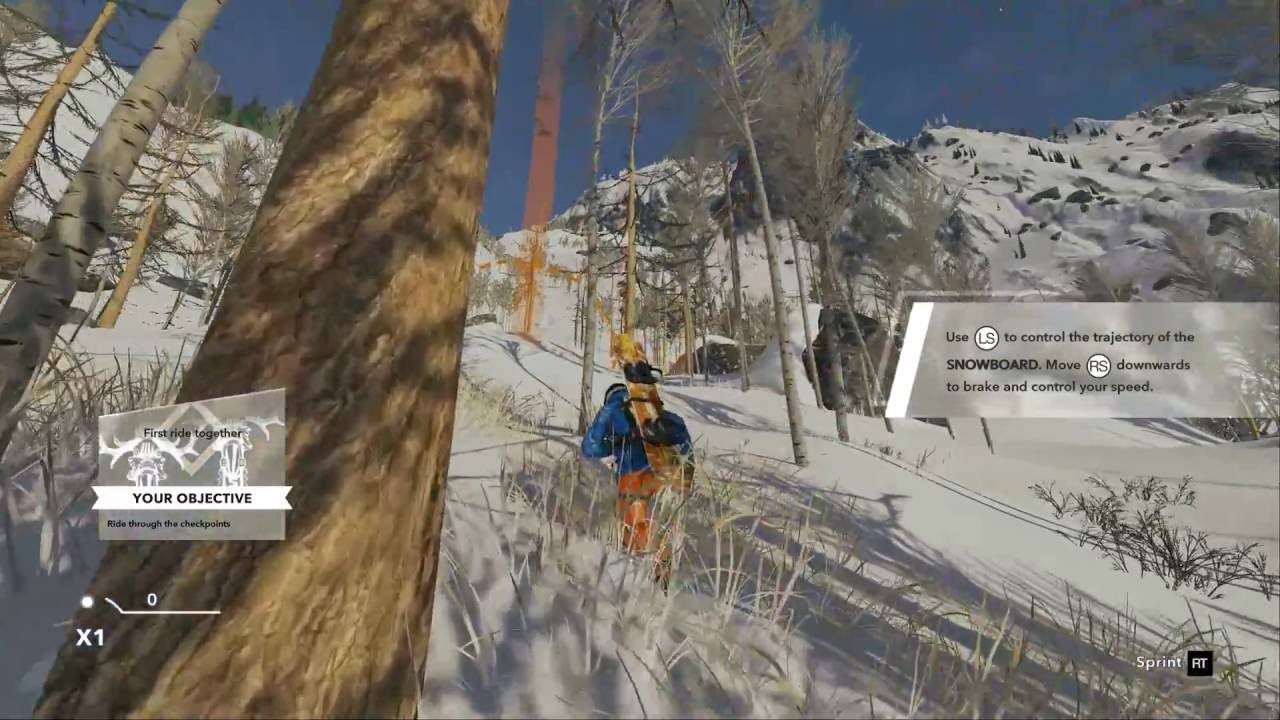 Steep, Open Beta. Gameplay footage (no commentary)