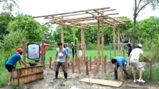 【2013竹構築工作營】兩周的竹構造實作體驗紀錄影片