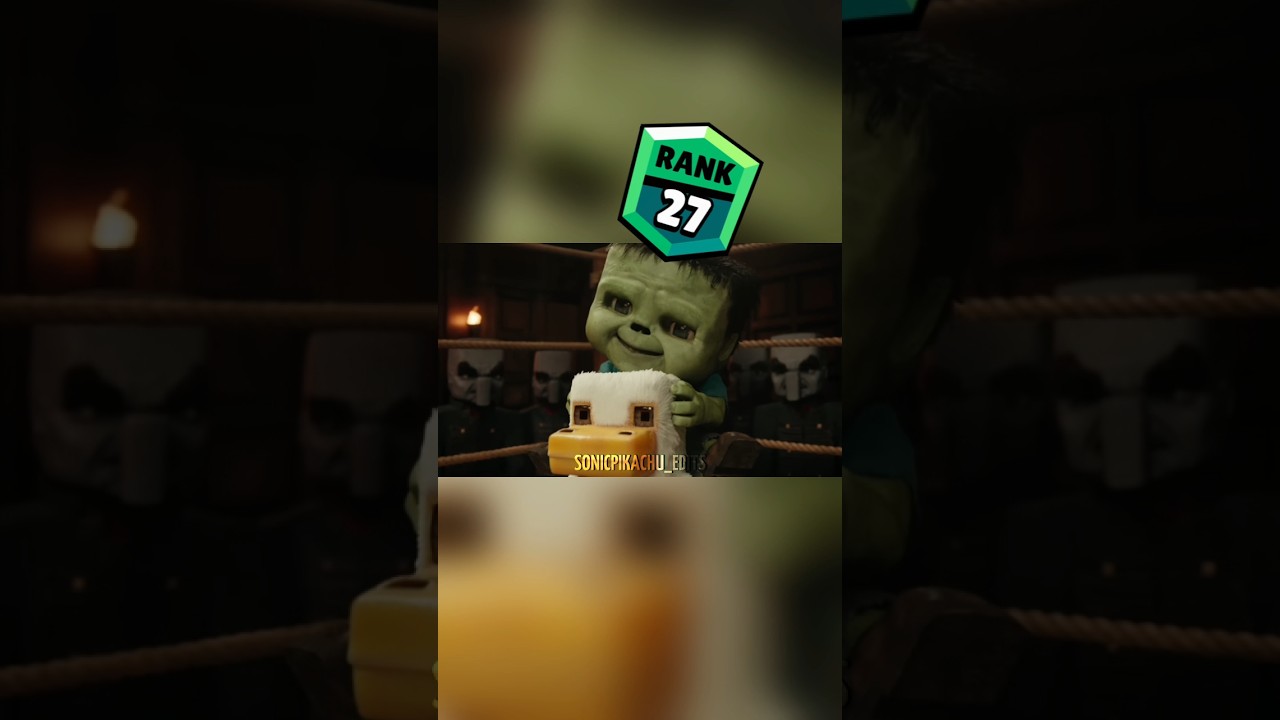 Brawl Stars Minecraft Movie Rank UP #shorts #brawlstars