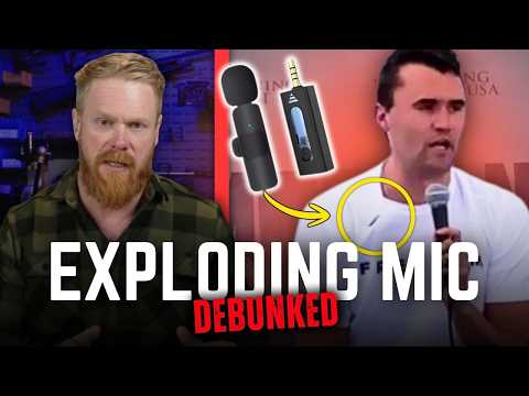 Exploding Mic Taking out Charlie Kirk Theory DEBUNKED!