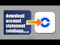 How To Download Account Statement On Coinbase 2026 (EASY GUIDE)