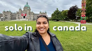 A SOLO TRAVEL VLOG | my weekend in victoria, bc ππ³πΊ