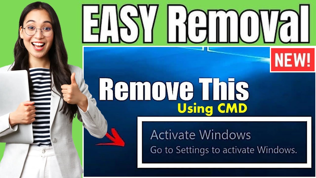 Activate Windows Error Fix Computer | How to Remove Activate Windows Watermark