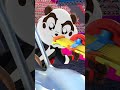 Racing Car Panda Bond never Gives Up - #nurseryrhymes #fingerfamily #kidssongs #shorts