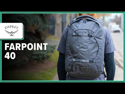 Video: Osprey Farpoint 40L – бул идеалдуу кол баштык
