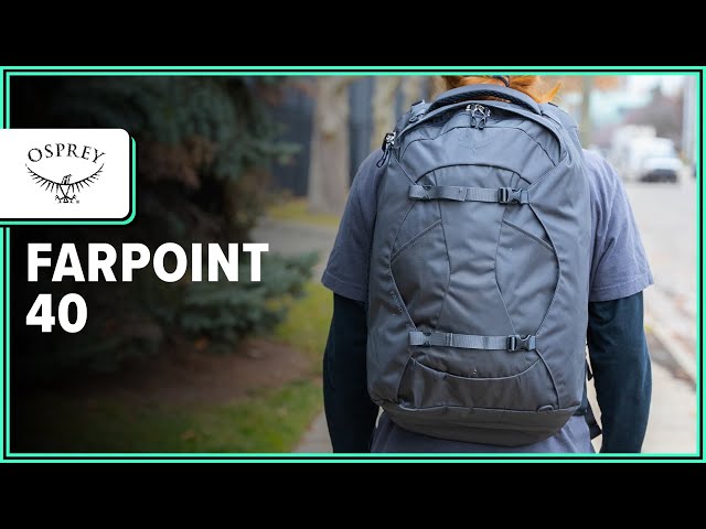 Osprey Farpoint 40 Review - best carry on backpack