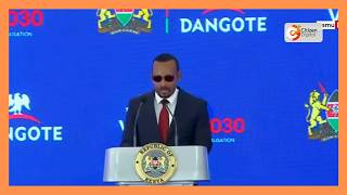 Download lagu Ethiopia PM Abiy Ahmed's speech during the groundbreaking ceremony of the Dangote refinery in Lamu