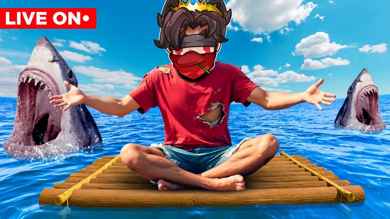 LIVE ON 🔴 RAFT AO VIVO 💜 A MELHOR JANGADA! 💜 RX 6650XT 💜 JOGANDO ATÉ ...