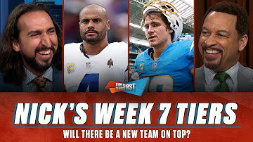 Cowboys ‘probably bad’, ‘Can’t trust’ Chargers, Will the Chiefs be on top of Nick’s Tiers? | FTF