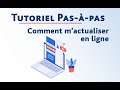 Pole emploi je mactualise en ligne