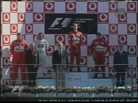 Michael Schumacher 2003 Monza podium