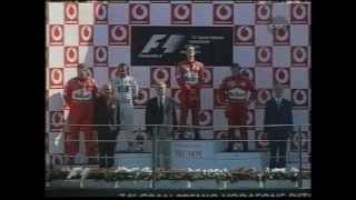 Michael Schumacher 2003 Monza podium